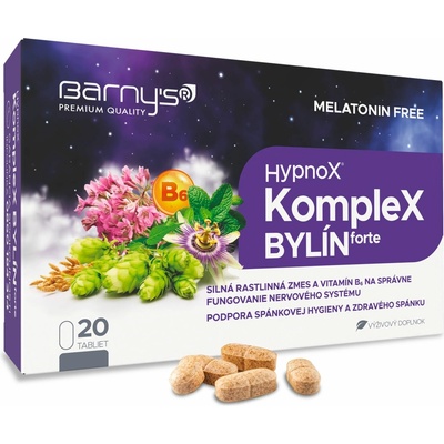 Barny's HypnoX Komplex bylín Forte 20 tabliet