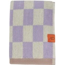 Mette Ditmer osuška z bio bavlny Retro 70 x 133 cm světle žluto fialová