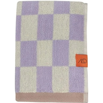 Mette Ditmer osuška z bio bavlny Retro 70 x 133 cm světle žluto fialová