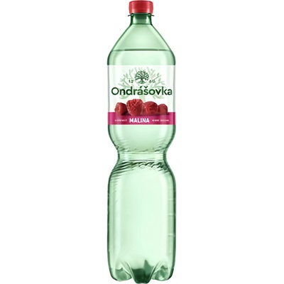 Ondrášovka Jemně perlivá s příchutí malina 1,5 l