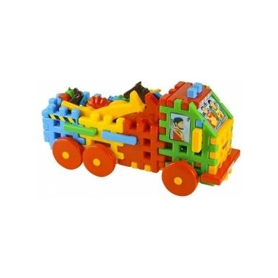 Mej Pol Building blocks Weighing machine with animals