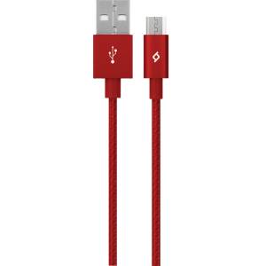 Ttec Кабел AlumiCable Micro USB Charge/Data Cable, Червен