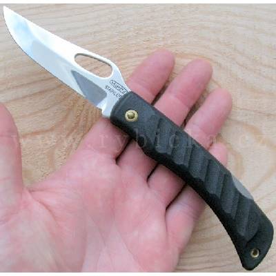 Nůž Mikov CROCODILE 243-NH-1/B ČERNÝ (Oblíbený kapesní zavírací nůž s pojistkou typu back lock. Barva provedení rukojeti nože - ČERNÁ.)