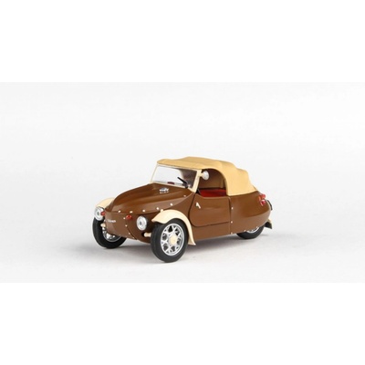 Abrex Velorex 16/350 1966 Hnědá/Světle Béžová/Slonová Kost 1:43