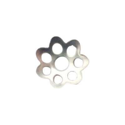 Kaplik pokov 31100 stříbro 6mm 1ks.