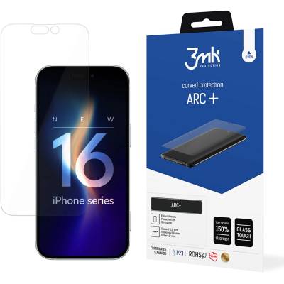 3mk Protection Фолио 3mk ARC+ съвместим iPhone 16 Plus, прозрачно (5903108589048) (5903108589048)