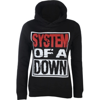 HYBRIS дамски суичър System Of A Down - Logo - Черен - HYBRIS - WMX-57-SOAD006-H92-3-BK
