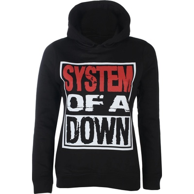 HYBRIS дамски суичър System Of A Down - Logo - Черен - HYBRIS - WMX-57-SOAD006-H92-3-BK