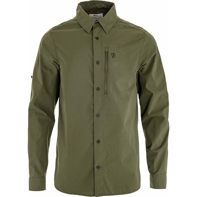 Fjällräven Abisko Hike košel'a dlhý rukáv laurel green