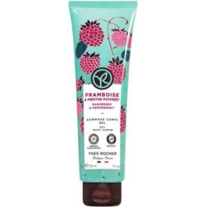Yves Rocher BAIN NATURE Ексфолиант за тяло Малина и мента 150 ml