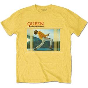 Queen Break Free Yellow L Риза (QUTS58MY03)