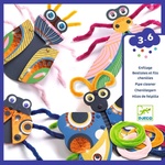DJECO Творчески комплект Djeco - Направи картини с шенилова тел (DJ08982) - baby