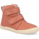 Dívčí zimní barefoot boty PRO-tex BEKA koral