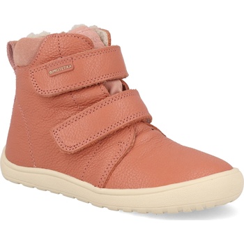 Dívčí zimní barefoot boty PRO-tex BEKA koral