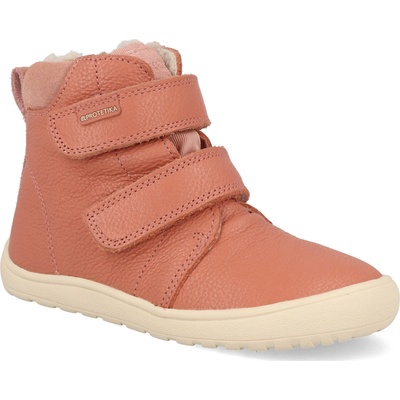 Dívčí zimní barefoot boty PRO-tex BEKA koral