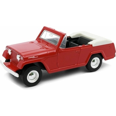 Welly 1967 Jeep Jeepster Commando Roadster model 1:34