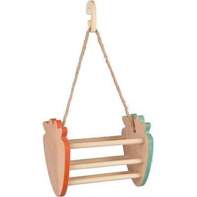 Flamingo seník Frado dřevěný závěsný 15 x 9 x 28 cm