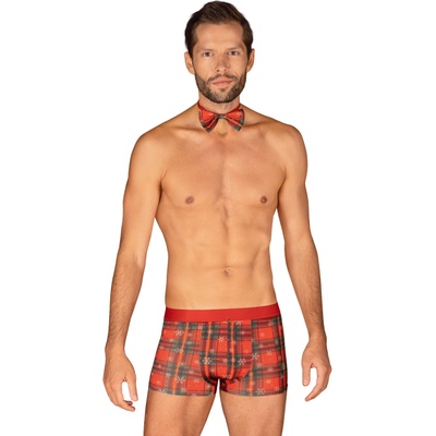 Obsessive Мъжки боксерки Bokserki-Mr-Merrilo-short-CzerwonyV-61059-Czerwony - Бежов, размер S/M