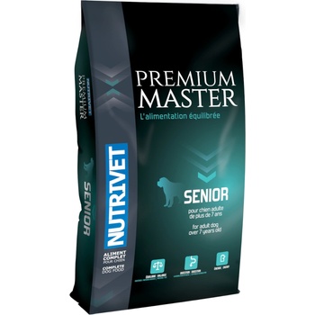 Nutrivet 15 кг суха храна за кучета Nutrivet Premium Master Senior
