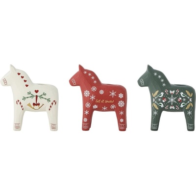 Bloomingville Свещници в комплект от 3 бр. от полирезин Siffer - Bloomingville (82072382)