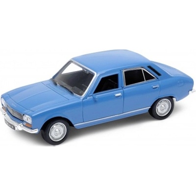 Welly 1975 Peugeot 504 Modrá 1:34