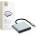 Tech-Protect HB08 HUB ADAPTER 4IN1 TYPE-C + USB2.0 + 2 x HDMI 4K 60HZ SPACE GREY (5906302368624)
