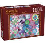 Magnolia Пъзел Magnolia от 1000 части - Възрастта на жените (2115)