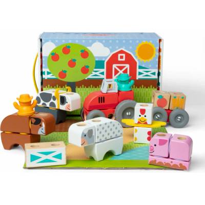 Melissa & Doug Blockables Farma 681147005457