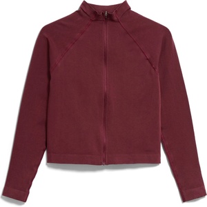 ARMEDANGELS Дамско яке за тренировка ARMEDANGELS Women's Seamless Jacket Training jacket - Dark Burgundy - размер XL (103-3224-0215)