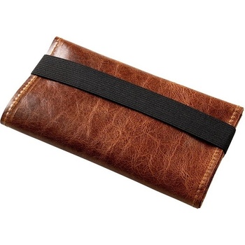 Angelo kožené pouzdro na tabák hnědé