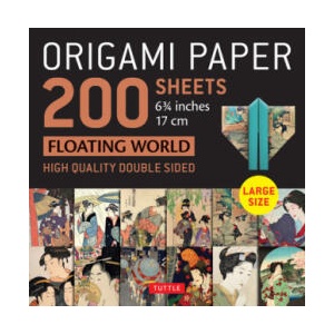 Origami Paper 200 sheets Floating World 6 3/4" (17 cm) | Tuttle Publishing (ISBN: 9780804853125)