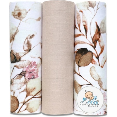 Ega Kids Mušelínové béžové 3ks