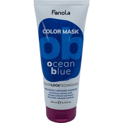 Fanola Color Mask farebné masky Ocean blue modrá 200 ml