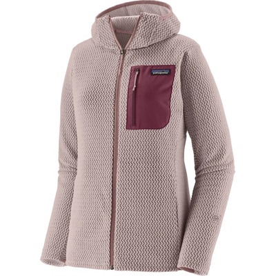 Patagonia Дамско поларено яке Patagonia Women's R1 Air Full-Zip Hoody Fleece jacket - Stingray Mauve (105-6525-1113)