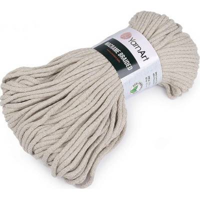Pletací příze Macrame Braided 250 g Varianta: 10 (753) režná, Balení: 1 ks 49663/121010/230863