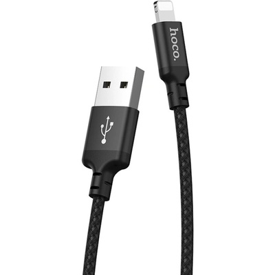 hoco. Кабел Hoco - KF239681, USB-A/Lightning, 2 m, черен (KF239681)