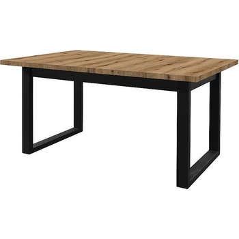 Matis Разтегателна трапезна маса pablo plus 160(240) / 90 дъб артизан / черно