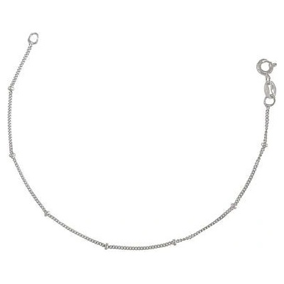 INFINITYSILVER Stříbrný náramek pancr s kuličkami 1101030BND17