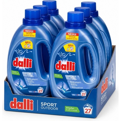 Dalli Sport Outdoor prací gel na sportovní oblečení 6 x 27 PD