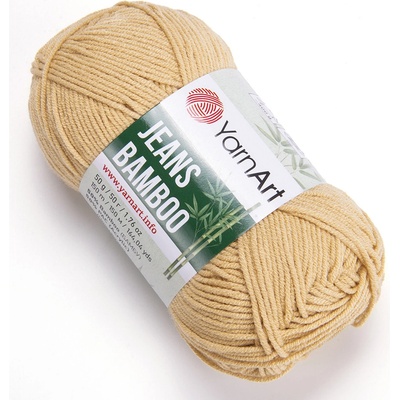 YarnArt Jeans Bamboo 130 - okrová