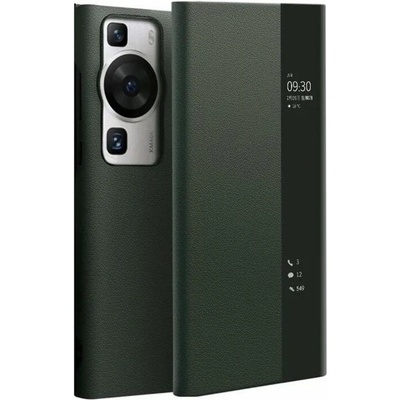 Qialino Активен Калъф за Huawei P60 Pro, Qialino Smart Book Case, Зелен (5906601377713)