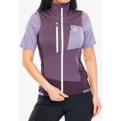 Ortovox Fleece Grid Vest dark wild berry