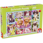 Schmidt Spiele Пъзел Schmidt от 200 части - Кученца (56162) - baby