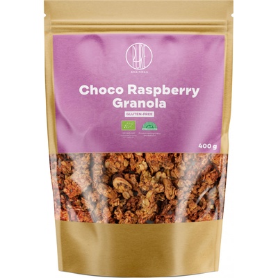 BrainMax Pure Choco Raspberry Granola BIO 400 g