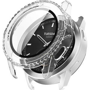 Techsuit Протектор за Xiaomi Watch S3 + Чанта - Defense360 Pro - Прозрачен