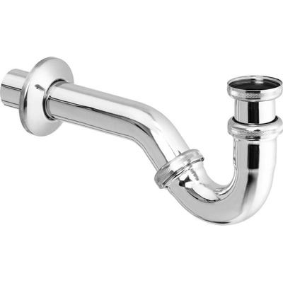 Viega Сифон тръбен за биде, Viega 1 1/4 ", ХРОМ (124663)
