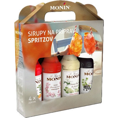 Monin darčekové balenie spritz 4 x 0,25 l
