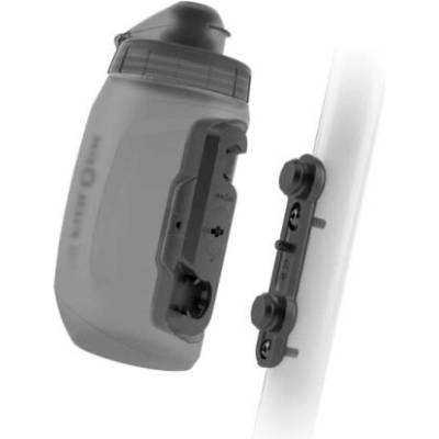 FIDLOCK Бутилка за вода FIDLOCK Twist 450 + велосипедна база Smoke сив
