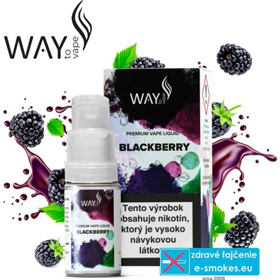 WAY to Vape Blackberry 10 ml 6 mg