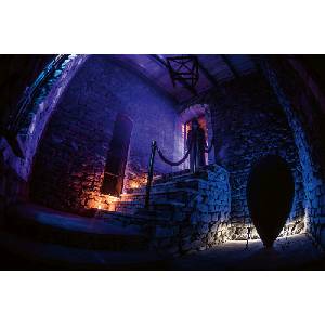 DIMEX ART Флизелинов фототапет обитавана от духове изба 375 x 250 см